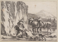 KG 05204
          <br/>
          Ezeldrijver bij een beek
          <br/>
          <em>Visscher, Jan de (ca. 1636-na 1692)</em>